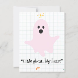 kawaiispöke, söt pooky halloween vykort