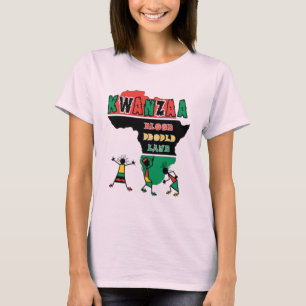 Kawanzaa Blood People Land Tee Shirt