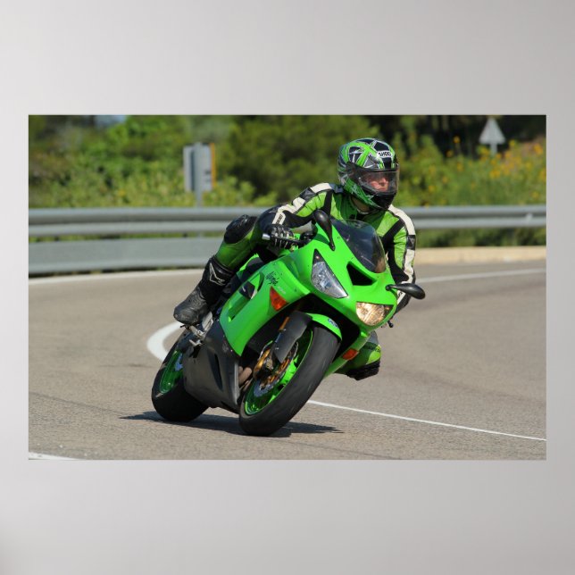KAWASAKI NINJA POSTER (Framsidan)
