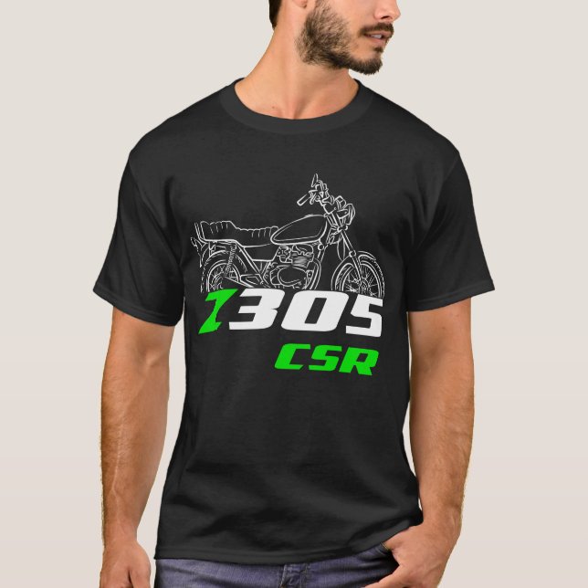 Kawasaki Z305 CSR 1981-1982 T Shirt (Framsida)