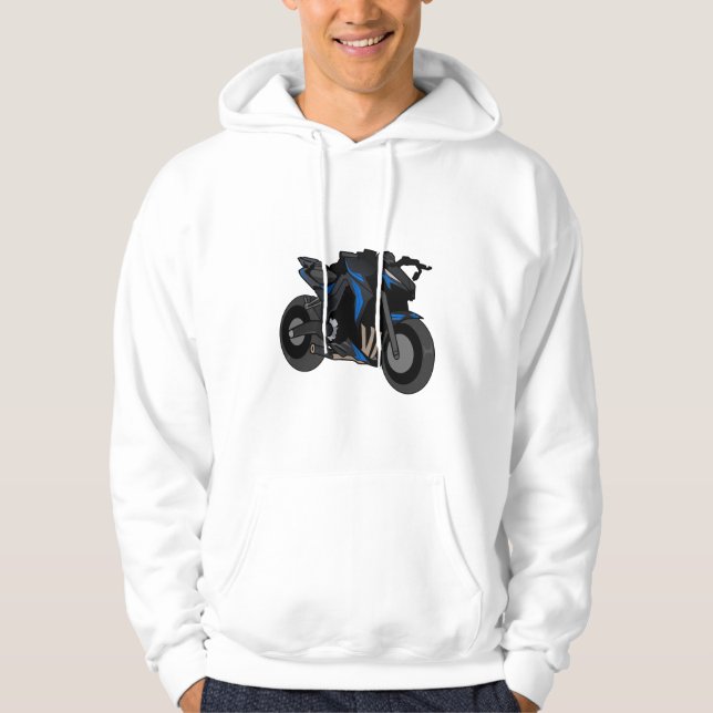 Kawasaki Z900 simple style Hoodie (Framsida)