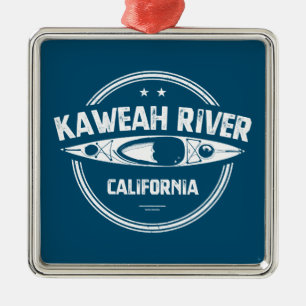 Kaweah River California Kayaking Julgransprydnad Metall
