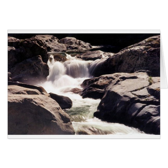 Kaweahfloden Hälsningskort (Framsidan Horizontal)