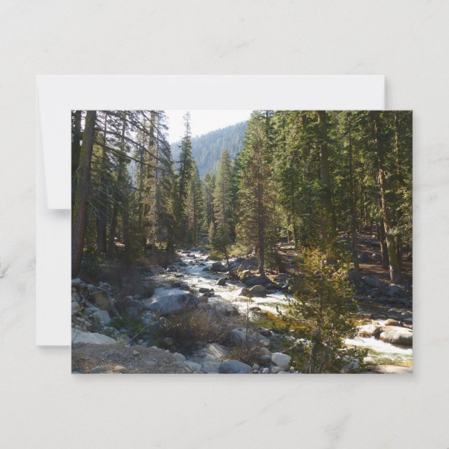 Kaweahfloden i Sequoia National Park (Framsida)