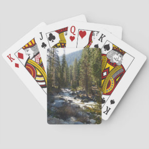 Kaweahfloden i Sequoia National Park Casinokort