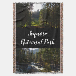 Kaweahfloden i Sequoia National Park Filt