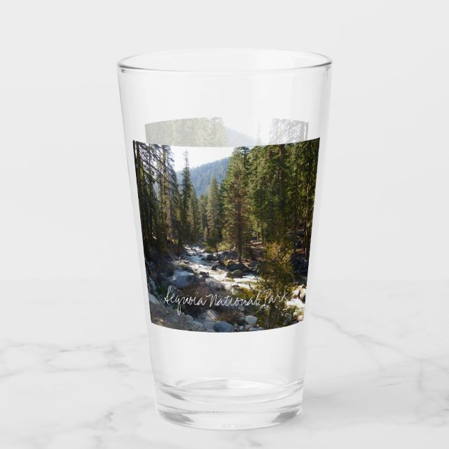 Kaweahfloden i Sequoia National Park Glaskopp (Framsida)