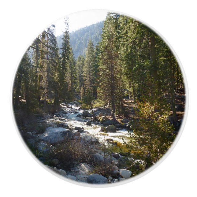 Kaweahfloden i Sequoia National Park Knopp (Framsidan)