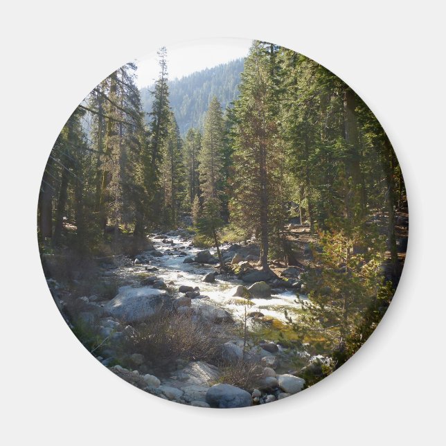 Kaweahfloden i Sequoia National Park Magnet (Framsidan)