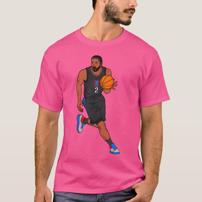 Kawhi Leonard - Los Angeles Basketball T Shirt (Framsida)
