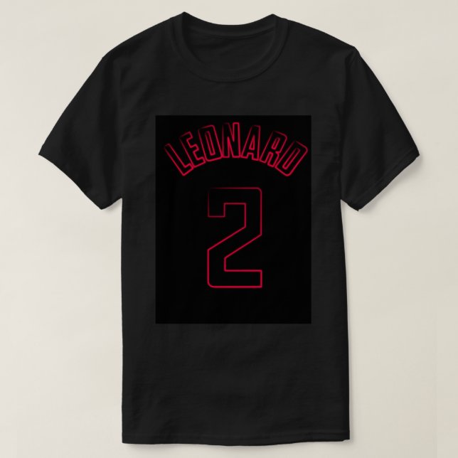 Kawhi Leonard No.2 T Shirt (Design framsida)