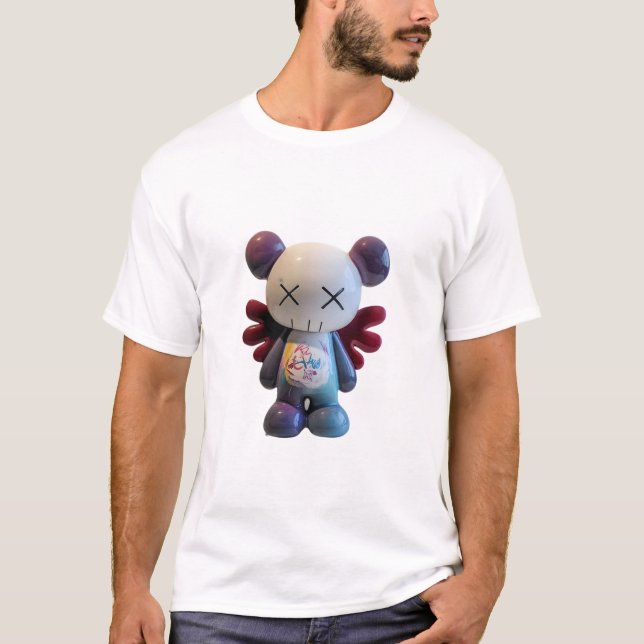 Kaws angel vingar t shirt (Framsida)