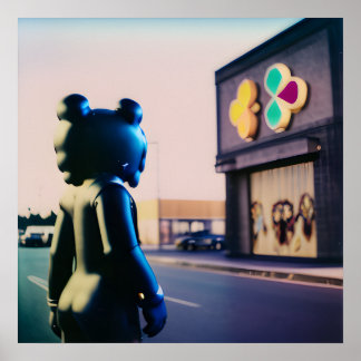 KAWS PÅ VÄGEN POSTER