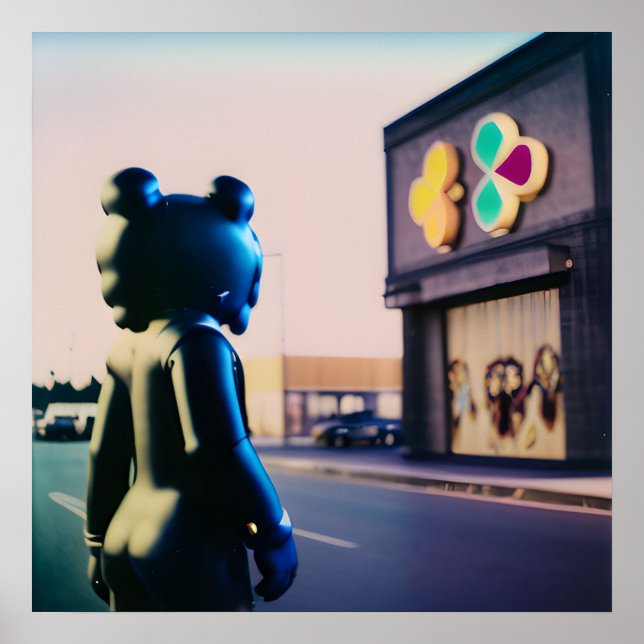 KAWS PÅ VÄGEN POSTER (Framsidan)