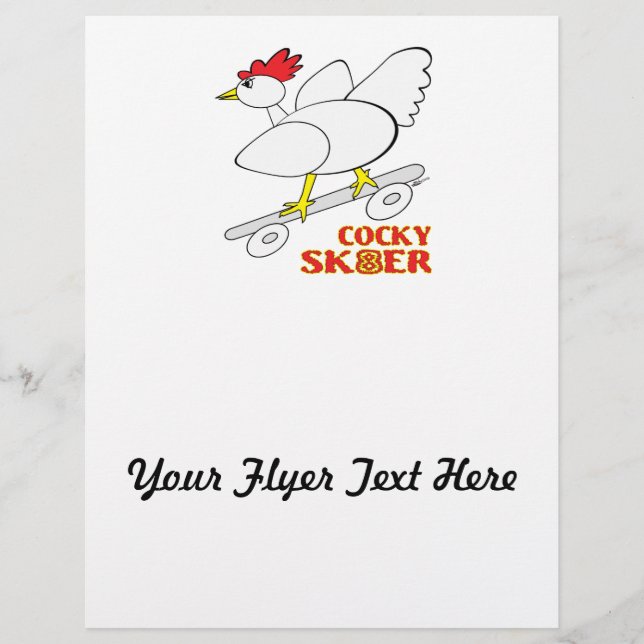 Kax Skridskoåkare Reklamblad (Framsidan)