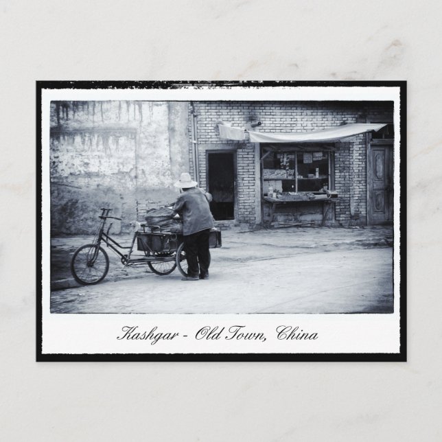 Kaxgar - Gamla staden, Uyghur's City/China Vykort (Framsida)