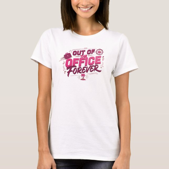 Kaxig röd LEDIGTOMARKNAD modetruck T Shirt (Framsida)