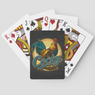 Kaxig Tupp Vintage Gårdshus Casinokort