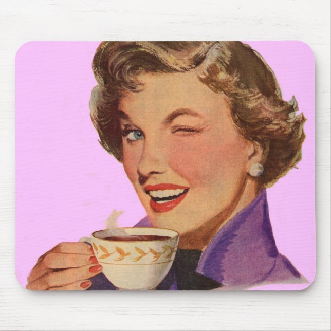 Kay älskar kaffe musmatta (Framsidan)
