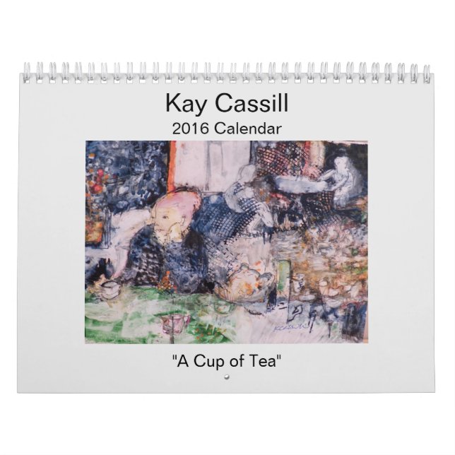Kay Cassill 2016 kalender (Omslag)