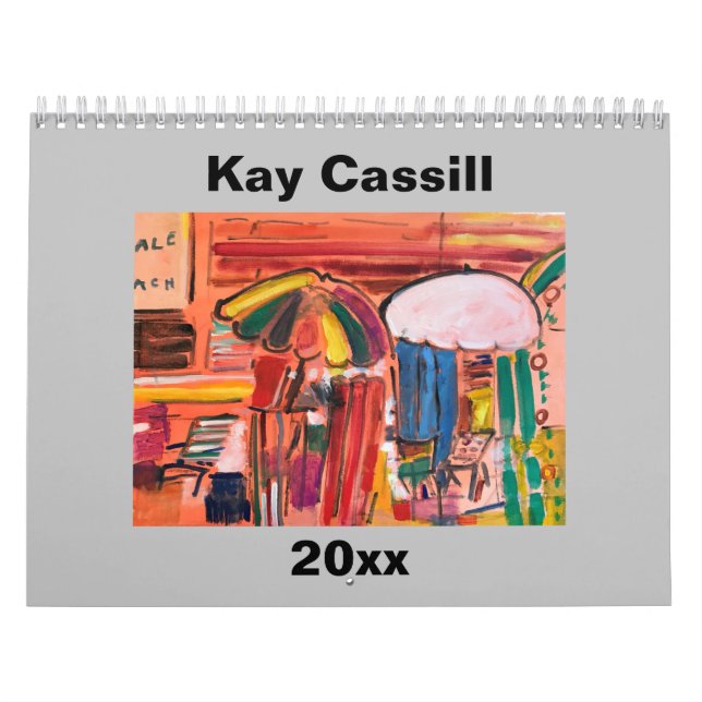 KAY CASSILL 2020 CALENDAR - CAPESCAPES KALENDER (Omslag)