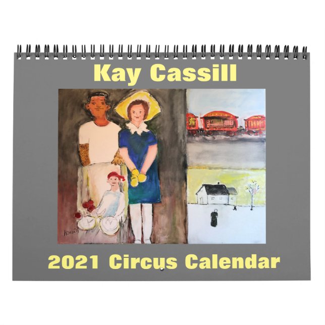 Kay Cassill - 2021 Circus Calendar Kalender (Omslag)