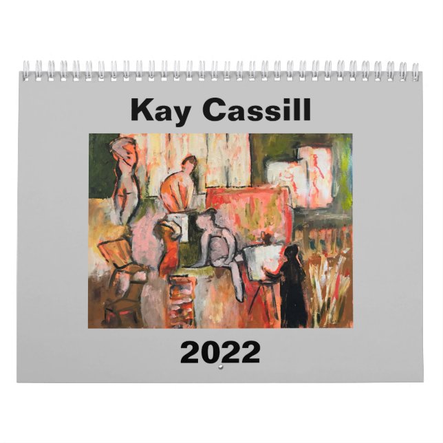 KAY CASSILL 2022 CALENDAR - STUDIO SERIES KALENDER (Omslag)