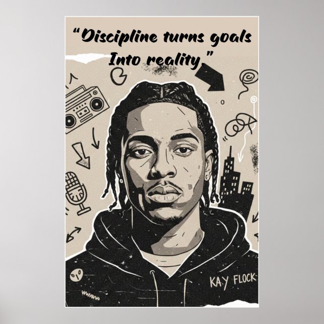 Kay Flock Poster (Framsidan)