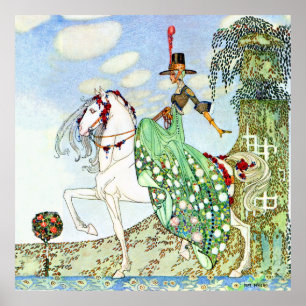 Kay Nelsens vackra princess Minotte Poster
