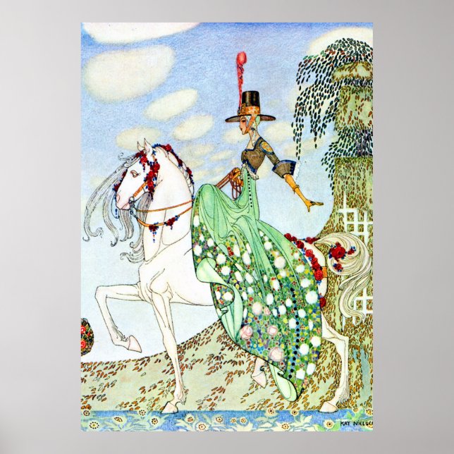 Kay Nielsen är den vackra prinsessan Minotte Poster (Framsidan)