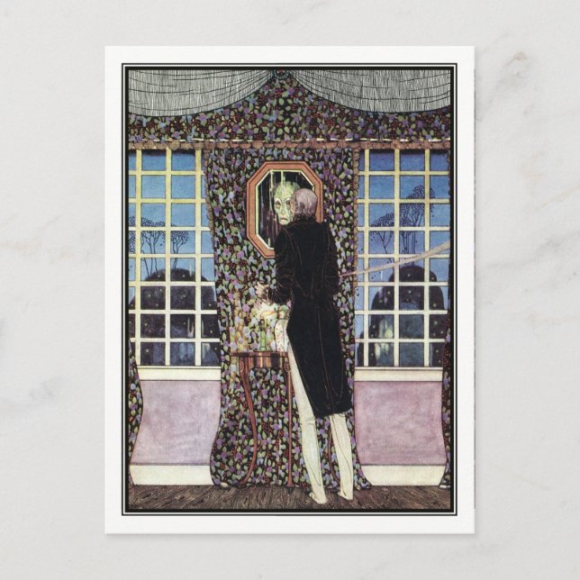 Kay Nielsen - In Powder and Crinoline Vykort (Framsida)