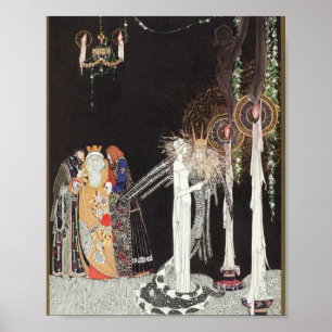 Kay Nielsen Öster i Sol och Väster i Måne Poster