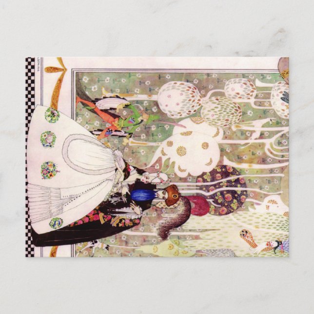 Kay Nielsens Bluebeard Fairy Tale Vykort (Framsida)