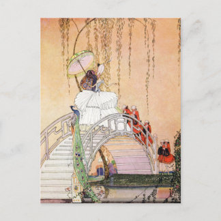 Kay Nielsens natt i en kinesisk Garden Vykort