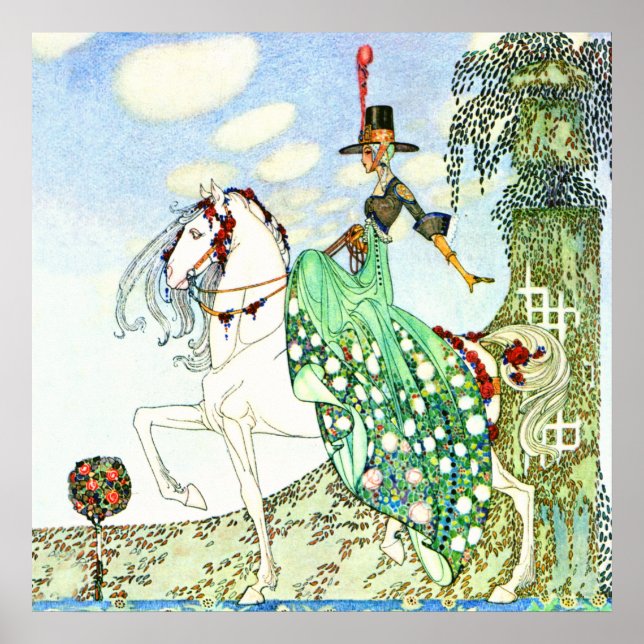 Kay Nielsens princess Minotte Poster (Framsidan)