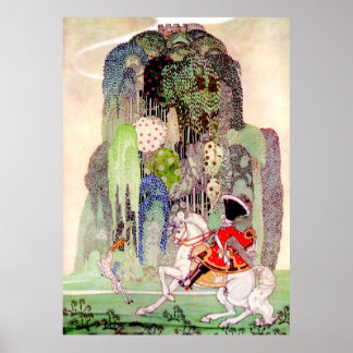 Kay Nielsens prins Charming från Sleeping Beauty Poster