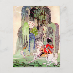 Kay Nielsens prins Charming från Sleeping Beauty Vykort