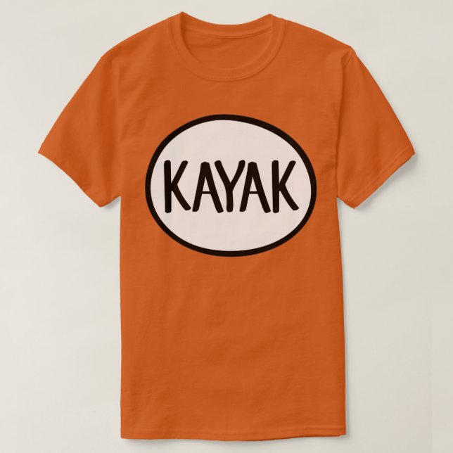 Kayak 25 t shirt (Design framsida)