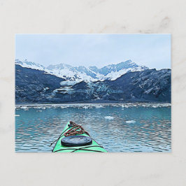 Kayak Alaska Photography Postcard Vykort