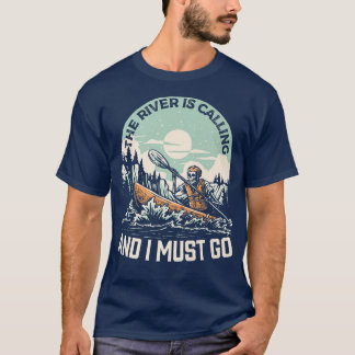 Kayak är på väg och jag måste åka Skeleton T Shirt