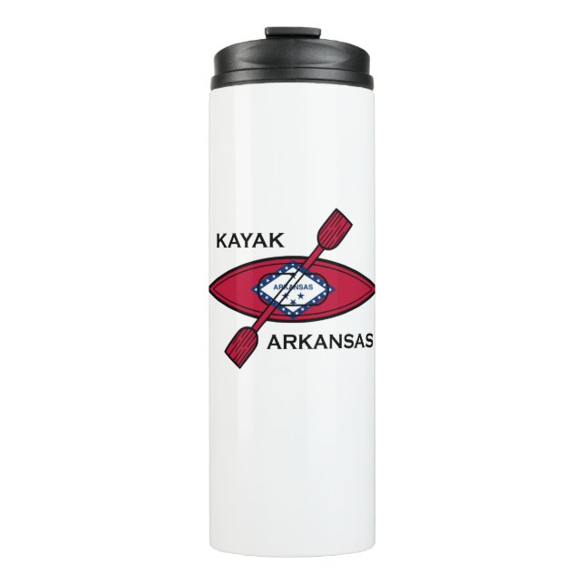 Kayak Arkansas Flagga (Framsida)