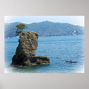 Kayak Äventyr - Santa Margherita Ligure, Italien Poster