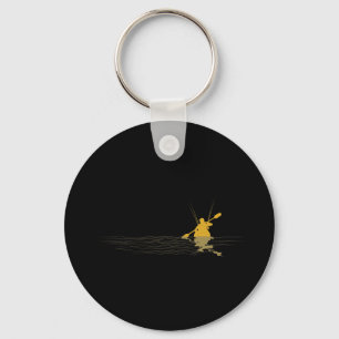 Kayak Bass Fisherman Fishing Kayaking Angler Kayak Nyckelring