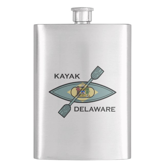 Kayak Delaware Flagga Fickplunta (Framsidan)
