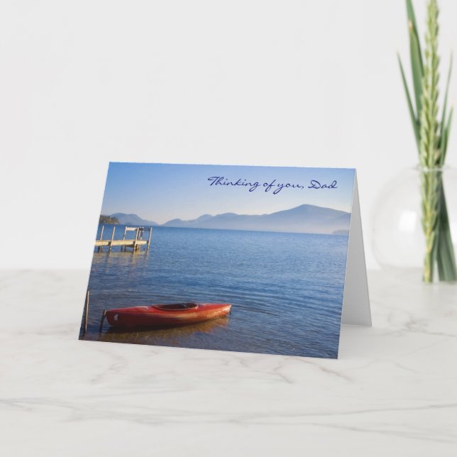 Kayak, du tänker, Pappa Kort (Framsida)