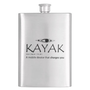 Kayak, en mobil enhet som laddar dig fickplunta