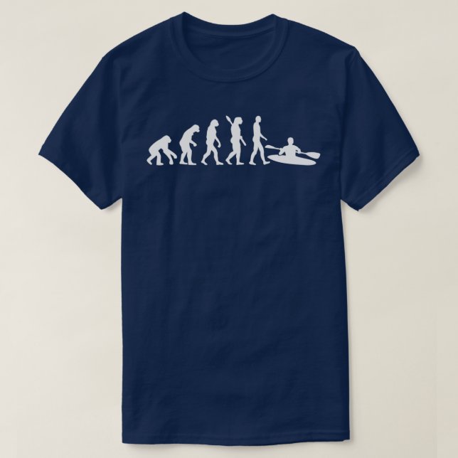 Kayak evolution 2 t shirt (Design framsida)