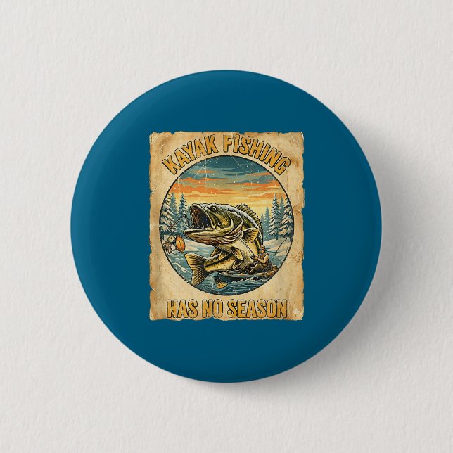 Kayak Fishing Has No Season Funny Winter Fishing  Knapp (Framsida)