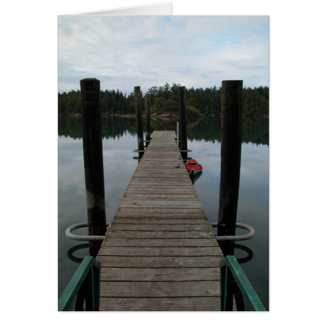 Kayak Hälsningskort (Framsidan)