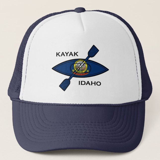 Kayak Idaho Flagga Keps (Framsida)